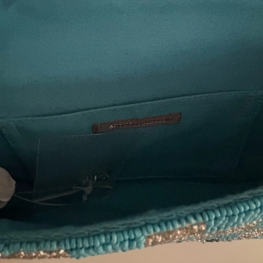 NWOT Anthropologie The Fiona Beaded Bag Food & Drink Edition